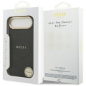 Kryt Guess PEONY HOT STAMP pro iPhone Air - černý