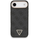 Kryt Guess 4G Triangle Logo MagSafe pro iPhone Air - černá/zlatá