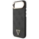 Kryt Guess 4G Triangle Logo MagSafe pro iPhone Air - černá/zlatá