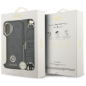 Kryt Guess 4G STRASS LOGO pro iPhone 17 - černý