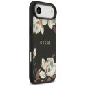 Kryt Guess Grained Flowers Classic LOGO pro iPhone Air - černý
