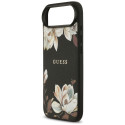 Kryt Guess Grained Flowers Classic LOGO pro iPhone Air - černý