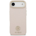 Kryt Guess Grained STRASS pro iPhone Air - pink