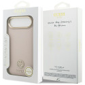 Kryt Guess Grained STRASS pro iPhone Air - pink