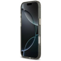 Kryt Guess IML Glitter Flowers Triangle pro iPhone Air - black