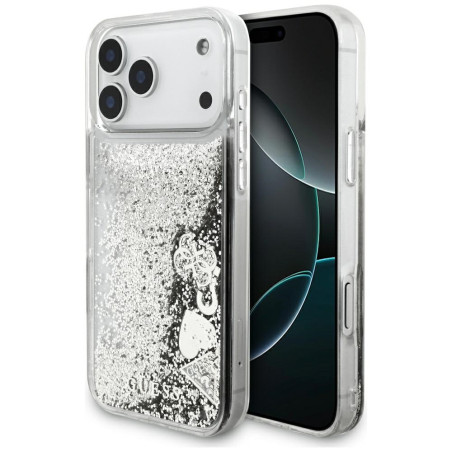 Kryt Guess LIQUID CASE iPhone 17 Pro Max - silver