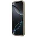 Kryt Guess SILICONE Big 4G Script pro iPhone 17 - hnědá