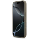 Kryt Guess SILICONE Big 4G Script Case iPhone 17 Pro - hnědý