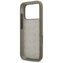 Kryt Guess SILICONE Big 4G Script Case iPhone 17 Pro - hnědý