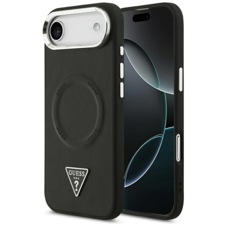 Kryt Guess Triangle Logo MagSafe pro iPhone Air - černý