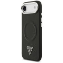 Kryt Guess Triangle Logo MagSafe pro iPhone Air - černý