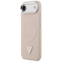 Kryt Guess Triangle Logo MagSafe iPhone Air - růžový