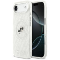 Kryt Karl Lagerfeld IML Glitter pro iPhone Air - šedý
