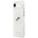 Kryt Karl Lagerfeld IML Glitter pro iPhone Air - šedý