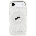 Kryt Karl Lagerfeld IML Glitter pro iPhone Air - šedý