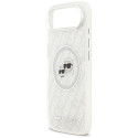 Kryt Karl Lagerfeld IML Glitter pro iPhone Air - šedý