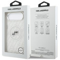 Kryt Karl Lagerfeld IML Glitter pro iPhone Air - šedý