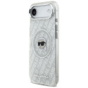 Kryt Karl Lagerfeld IML Karl Head Logo pro iPhone Air - šedý