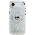 Kryt Karl Lagerfeld IML Karl Head Logo pro iPhone Air - šedý