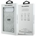Kryt Karl Lagerfeld IML Karl Head Logo pro iPhone Air - šedý