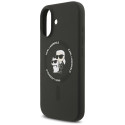 Kryt Karl Lagerfeld KARL&CHOU PETTE pro iPhone 17 - černý