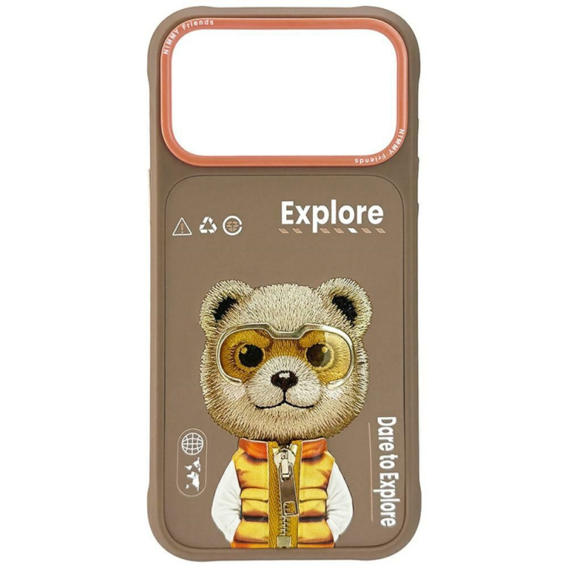Kryt Nimmy NIMMY COOL&CUTE 2.0 pro iPhone 17 Pro Max - béžová