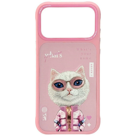 Kryt Nimmy COOL&CUte 2.0 pro iPhone 17 Pro Max - růžová