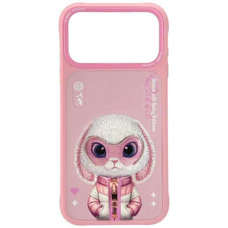 Kryt Nimmy COOL&CUTE 2.0 pro iPhone 17 Pro Max - růžová