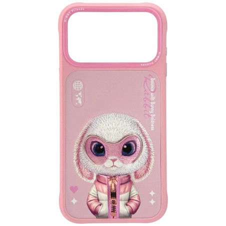 Kryt Nimmy Cool&Cute 2.0 Rabbit pro iPhone 17 Pro - pink