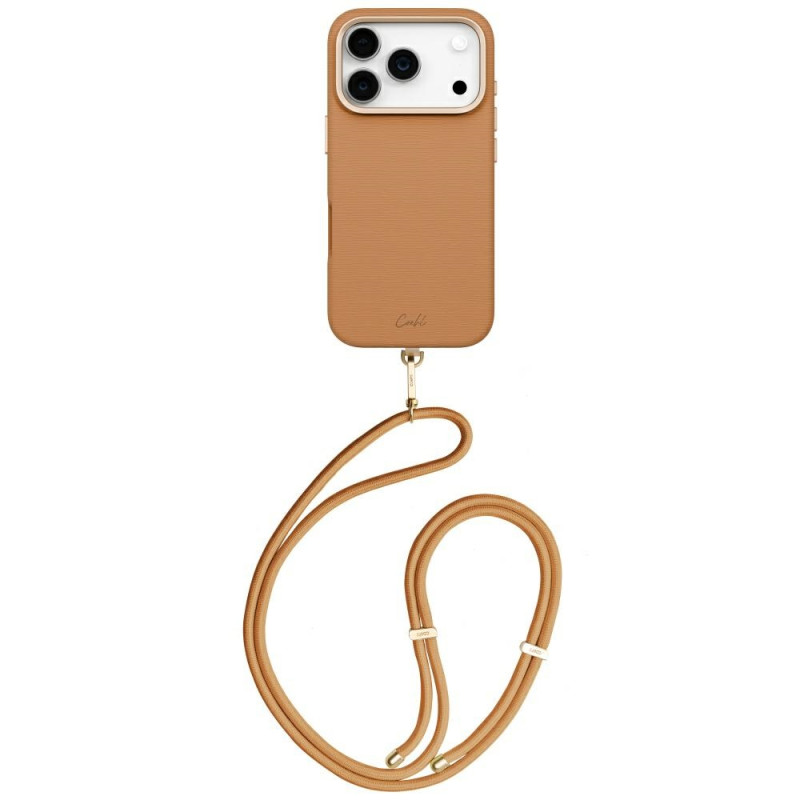 Kryt UNIQ COEHL MIRELLE pro iPhone 17 Pro - hnědý