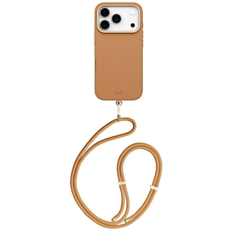 Kryt UNIQ COEHL MIRELLE iPhone 17 Pro - hnědý