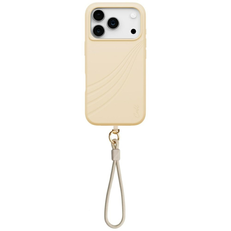 Kryt UNIQ COEHL Serina pro iPhone 17 Pro - beige