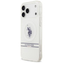 Kryt U.S. POLO ASSN. MagSafe pro iPhone 17 Pro Max - bílá