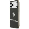 Kryt U.S. POLO ASSN. DH and Bottom Stripe Logo iPhone 17 Pro Max
