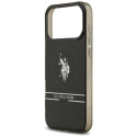 Kryt U.S. POLO ASSN. DH and Bottom Stripe Logo iPhone 17 Pro Max