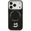 Kryt Karl Lagerfeld CHOUPETTE MagSafe pro iPhone 17 Pro černý