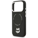 Kryt Karl Lagerfeld CHOUPETTE MagSafe pro iPhone 17 Pro černý