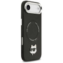 Kryt Karl Lagerfeld Choupette Pin pro iPhone Air black