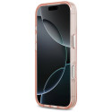 Kryt Karl Lagerfeld IML Glitter pro iPhone 17 Pro - růžová