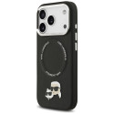 Pouzdro Karl Lagerfeld KARL & CHOUPETTE iPhone 17 Pro - černé