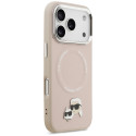 Kryt Karl Lagerfeld KARL & CHOUPETTE MagSafe iPhone 17 Pro pink