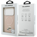 Kryt Karl Lagerfeld KARL & CHOUPETTE MagSafe iPhone 17 Pro pink