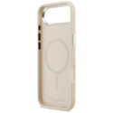 Kryt Karl Lagerfeld Karl & Choupette pro iPhone Air - beige