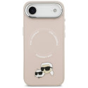 Kryt Karl Lagerfeld KARL & CHOUPETTE pro iPhone Air – růžová