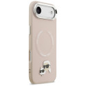 Kryt Karl Lagerfeld KARL & CHOUPETTE pro iPhone Air – růžová