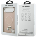 Kryt Karl Lagerfeld KARL & CHOUPETTE pro iPhone Air – růžová