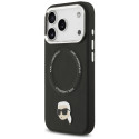 Kryt Karl Lagerfeld KARL PIN MagSafe iPhone 17 Pro - černý