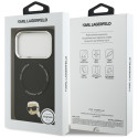 Kryt Karl Lagerfeld KARL PIN MagSafe iPhone 17 Pro - černý