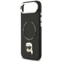 Kryt Karl Lagerfeld Karl PIN pro iPhone Air – černý