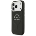 Kryt Karl Lagerfeld KARL RSG pro iPhone 17 Pro - černý
